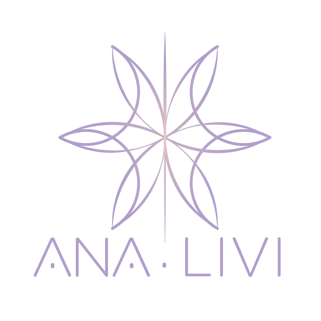 Imagem com a logotipo em destaque, o nome de Ana Livi